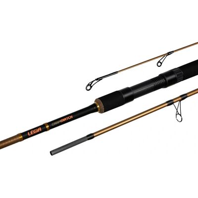 Delphin - LEGIA CarpMATCH - 360cm - 75g - Canne à pêche - Publicité Delphin - LEGIA CarpMATCH - 360cm - 75g - Canne à pêche - Publicité