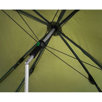 Delphin RAINY - Parapluie automatique, 250cm, Vert - Protection contre pluie et soleil - Publicité Delphin RAINY - Parapluie automatique, 250cm, Vert - Protection contre pluie et soleil - Publicité