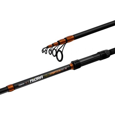 Delphin NIORA TeleMATCH 390cm/35g - Canne à pêche - Publicité Delphin NIORA TeleMATCH 390cm/35g - Canne à pêche - Publicité