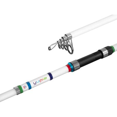 Delphin YUPIE - 180cm/40g Argento, Grigio Canne telescopica Delphin YUPIE - 180cm/40g Argento, Grigio Canne telescopica