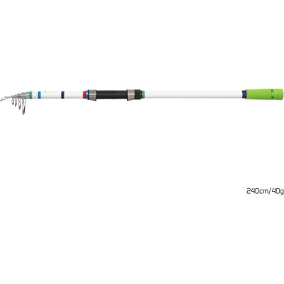 Delphin YUPIE 240cm/40g - Canne à pêche - Publicité Delphin YUPIE 240cm/40g - Canne à pêche - Publicité