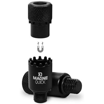 Support magnétique MagneQUICK Delphin pour détecteur - 2 pièces - Publicité Support magnétique MagneQUICK Delphin pour détecteur - 2 pièces - Publicité