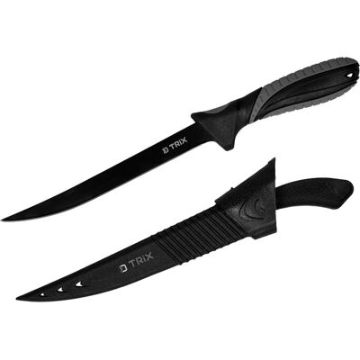 Couteau à filet Delphin Trix - Lame en acier inoxydable 17,5cm - Publicité Couteau à filet Delphin Trix - Lame en acier inoxydable 17,5cm - Publicité