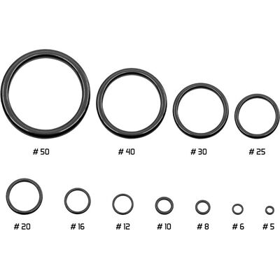 Delphin - CERAMIC - #5-16 MIX - Argent/Gris - Ceramic rings - Publicité Delphin - CERAMIC - #5-16 MIX - Argent/Gris - Ceramic rings - Publicité