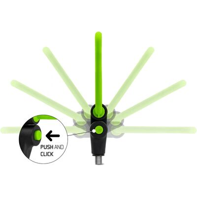 Delphin REAXE U - forme en U - filetage universel - support d'alimentation - Publicité Delphin REAXE U - forme en U - filetage universel - support d'alimentation - Publicité