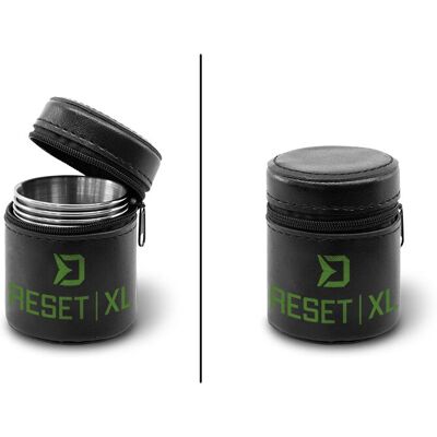 Delphin RESET XL 4en1 70ml - Set di bicchieri in acciaio inox Delphin RESET XL 4en1 70ml - Set di bicchieri in acciaio inox