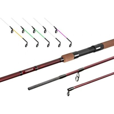 Delphin MAGMA LEGEND4RY Method 360cm/215g - Canne à pêche - Publicité Delphin MAGMA LEGEND4RY Method 360cm/215g - Canne à pêche - Publicité