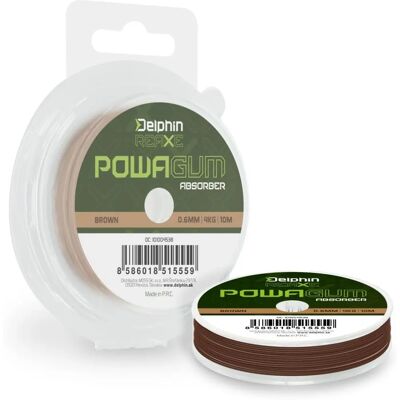 Delphin - REAXE PowaGUM Absorber - Marrón - 10 m - Absorber Delphin - REAXE PowaGUM Absorber - Marrón - 10 m - Absorber