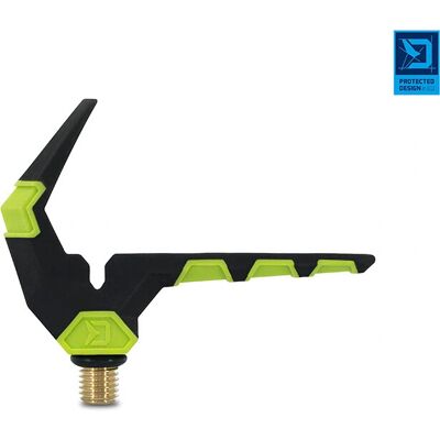 Delphin - SIXTO REAXE Front - Vert - 85mm - Rod rest - Publicité Delphin - SIXTO REAXE Front - Vert - 85mm - Rod rest - Publicité