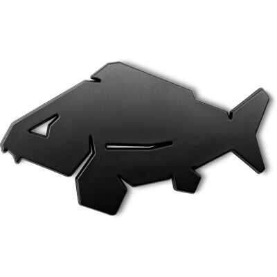 Delphin - CARP - noir - Gris - Car decal - Publicité Delphin - CARP - noir - Gris - Car decal - Publicité