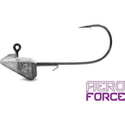 Delphin - AeroFORCE - 5g-2 - Argent - Tête de jig - Publicité Delphin - AeroFORCE - 5g-2 - Argent - Tête de jig - Publicité