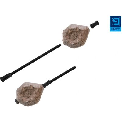 Delphin CyberBARBED TUBE 40g Argent - Publicité Delphin CyberBARBED TUBE 40g Argent - Publicité