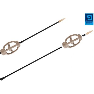 Delphin CyberTriple 20g Argent Gris Feeder - Publicité Delphin CyberTriple 20g Argent Gris Feeder - Publicité