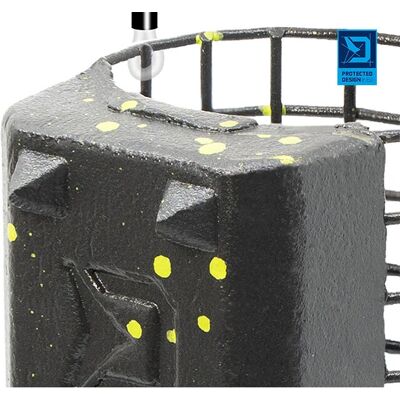 Delphin RiverStix Cage feeder - 100 g - Noir à taches vertes - Publicité Delphin RiverStix Cage feeder - 100 g - Noir à taches vertes - Publicité