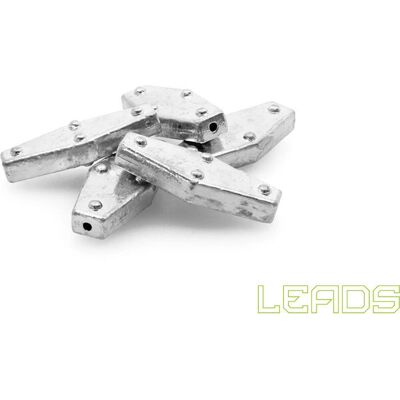 Plombs Hexagonaux Delphin LEADS - 5 pièces, 40g - Publicité Plombs Hexagonaux Delphin LEADS - 5 pièces, 40g - Publicité