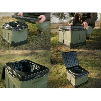 Delphin ToiBLOX Toilettenbeutel - 30L, 80x60cm - Umweltfreundlich Delphin ToiBLOX Toilettenbeutel - 30L, 80x60cm - Umweltfreundlich
