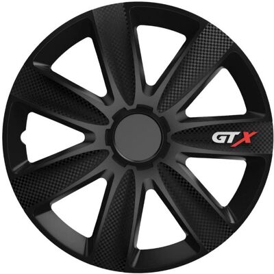 Versaco - GTX - Carbon Black - 14in - Wheel cap Versaco - GTX - Carbon Black - 14in - Wheel cap