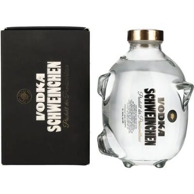 Prasiatko Vodka Schweinchen 40% Vol. 0,7l in geschenkverpakking Prasiatko Vodka Schweinchen 40% Vol. 0,7l in geschenkverpakking