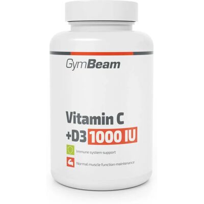 GymBeam - Vitamin C + D3 1000 IU Tabs - Supplement GymBeam - Vitamin C + D3 1000 IU Tabs - Supplement
