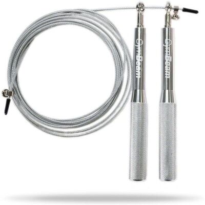GymBeam Metalen springtouw - Zilver - Fitnessapparatuur GymBeam Metalen springtouw - Zilver - Fitnessapparatuur