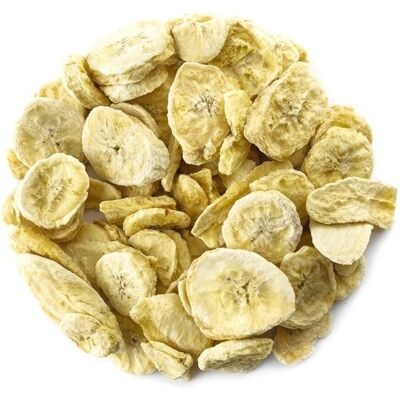 GymBeam - Lyophilized Bananas - 100 g - Fără zahăr adăugat - Snack GymBeam - Lyophilized Bananas - 100 g - Fără zahăr adăugat - Snack
