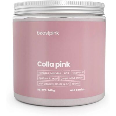 BeastPink Colla Pink Dziko Jagody - Suplement diety BeastPink Colla Pink Dziko Jagody - Suplement diety