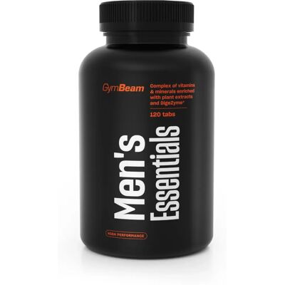 GymBeam Men’s Essentials Multivitamin - Egészség és energia GymBeam Men’s Essentials Multivitamin - Egészség és energia