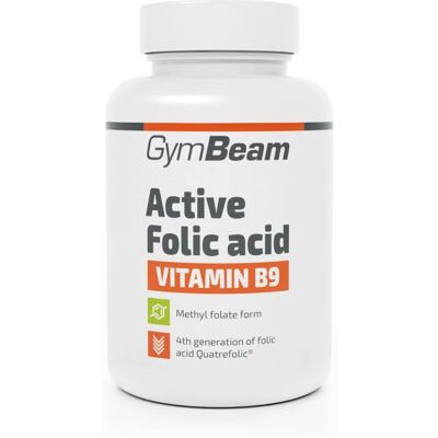 GymBeam - Active Folic Acid - 60 κάψουλες - Vitamin B9 - Dietary supplement GymBeam - Active Folic Acid - 60 κάψουλες - Vitamin B9 - Dietary supplement