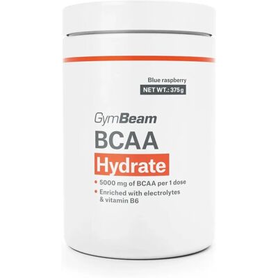 GymBeam BCAA Hydrate - Complex de aminoacizi - Blue Raspberry - 375g GymBeam BCAA Hydrate - Complex de aminoacizi - Blue Raspberry - 375g