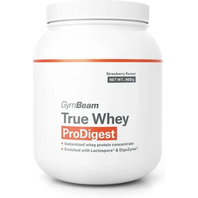 GymBeam True Whey ProDigest - Fragola - Proteina di siero GymBeam True Whey ProDigest - Fragola - Proteina di siero