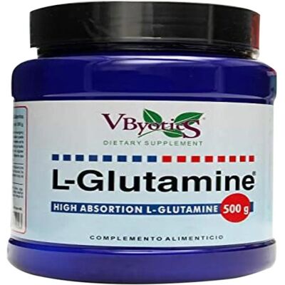 Vbyotics L-Glutamina 500g - Suplemento dietético Vbyotics L-Glutamina 500g - Suplemento dietético