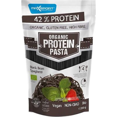 Maxsport Paste de Fasole Neagră Organică Fără Gluten - 200g Maxsport Paste de Fasole Neagră Organică Fără Gluten - 200g