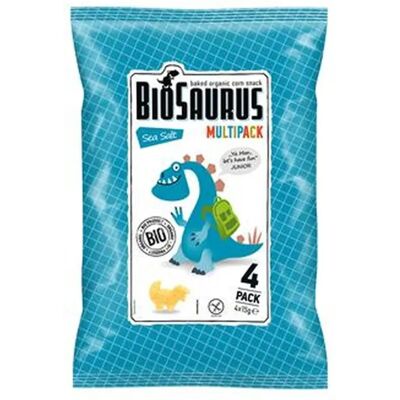 BioSaurus Dinosaurier Maisschips - Bio Glutenfrei Meersalz Snack BioSaurus Dinosaurier Maisschips - Bio Glutenfrei Meersalz Snack