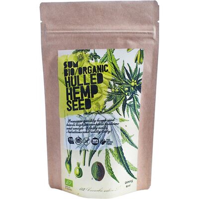 Sum Bio Organic Hemp Seeds 200G - Seeds Sum Bio Organic Hemp Seeds 200G - Seeds