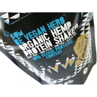 Be Vegan Hero Hanf Kokos Protein Pulver - Vegan & BIO Zertifiziert Be Vegan Hero Hanf Kokos Protein Pulver - Vegan & BIO Zertifiziert