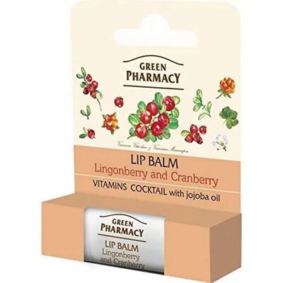 Green Pharmacy Lippenpflege Preiselbeere Cranberry SPF 10 - Lippenbalsam Green Pharmacy Lippenpflege Preiselbeere Cranberry SPF 10 - Lippenbalsam