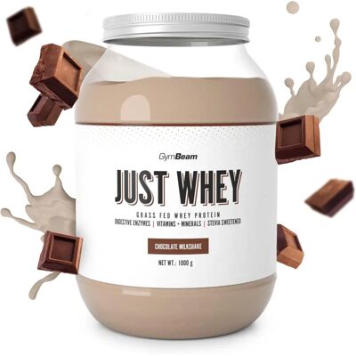 GymBeam Protein Just Whey Csokoládés tejshake 1000 g GymBeam Protein Just Whey Csokoládés tejshake 1000 g