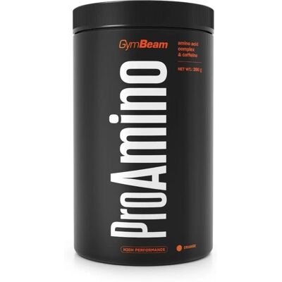 GymBeam ProAMI.NO Arancio Complesso di Aminoacidi - Proteine, BCAA, Vitamina B6 GymBeam ProAMI.NO Arancio Complesso di Aminoacidi - Proteine, BCAA, Vitamina B6