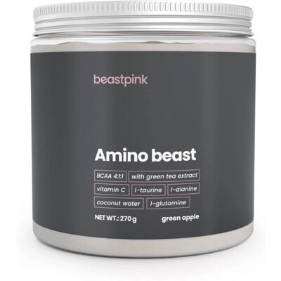 BeastPink Amino Beast Zielone Jabłko - Suplement aminokwasów BeastPink Amino Beast Zielone Jabłko - Suplement aminokwasów