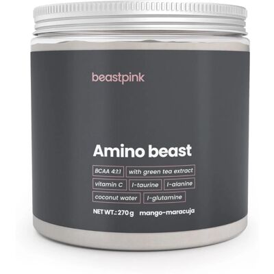 BeastPink Amino Beast Mango Maracuja - Supliment alimentar BeastPink Amino Beast Mango Maracuja - Supliment alimentar