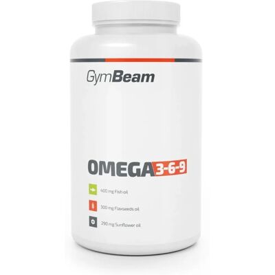 GymBeam Omega 3-6-9 - Podpora Srdce a Tuku GymBeam Omega 3-6-9 - Podpora Srdce a Tuku