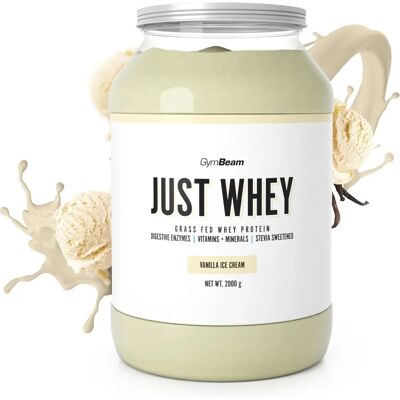 GymBeam Just Whey Vanilková Bílkovina - 2000g GymBeam Just Whey Vanilková Bílkovina - 2000g