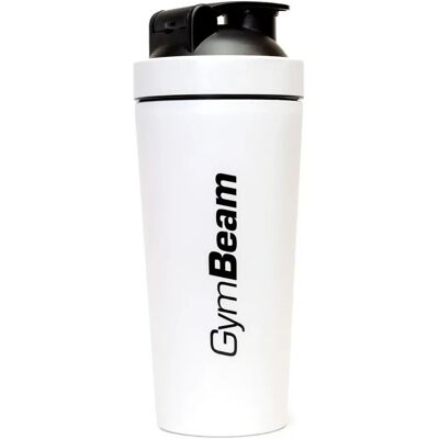 GymBeam Rozsdamentes Acél Shaker Fehér 750 ml GymBeam Rozsdamentes Acél Shaker Fehér 750 ml