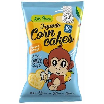 McLloyd's Organiczne Chipsy kukurydziane Banan Mango - Przekąska McLloyd's Organiczne Chipsy kukurydziane Banan Mango - Przekąska