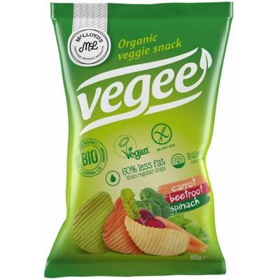 Organiczne Chipsy Warzywne McLloyd's - Pieczone, Bezglutenowe, Wegetariańskie Organiczne Chipsy Warzywne McLloyd's - Pieczone, Bezglutenowe, Wegetariańskie