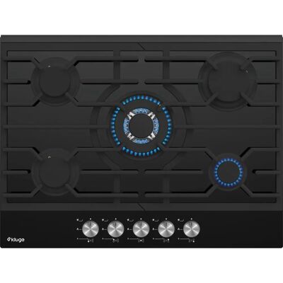 Kluge KPG7020BG - Black - Gas Cooktop Kluge KPG7020BG - Black - Gas Cooktop