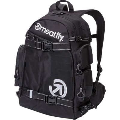 Meatfly Wanderer Batoh Černý 28 L - Batoh Meatfly Wanderer Batoh Černý 28 L - Batoh