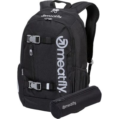Batoh Meatfly Basejumper Černý - 22L - Polstrované pouzdro na notebook Batoh Meatfly Basejumper Černý - 22L - Polstrované pouzdro na notebook