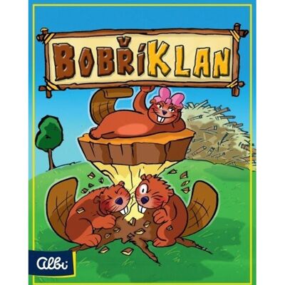 ALBI Klán bobrů - Karetní hra - Rodinná zábava ALBI Klán bobrů - Karetní hra - Rodinná zábava