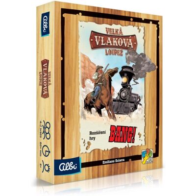 Albi Bang! Velká vlaková loupež - Rozšíření deskové hry Albi Bang! Velká vlaková loupež - Rozšíření deskové hry